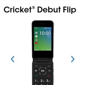 Cricket flip phone
